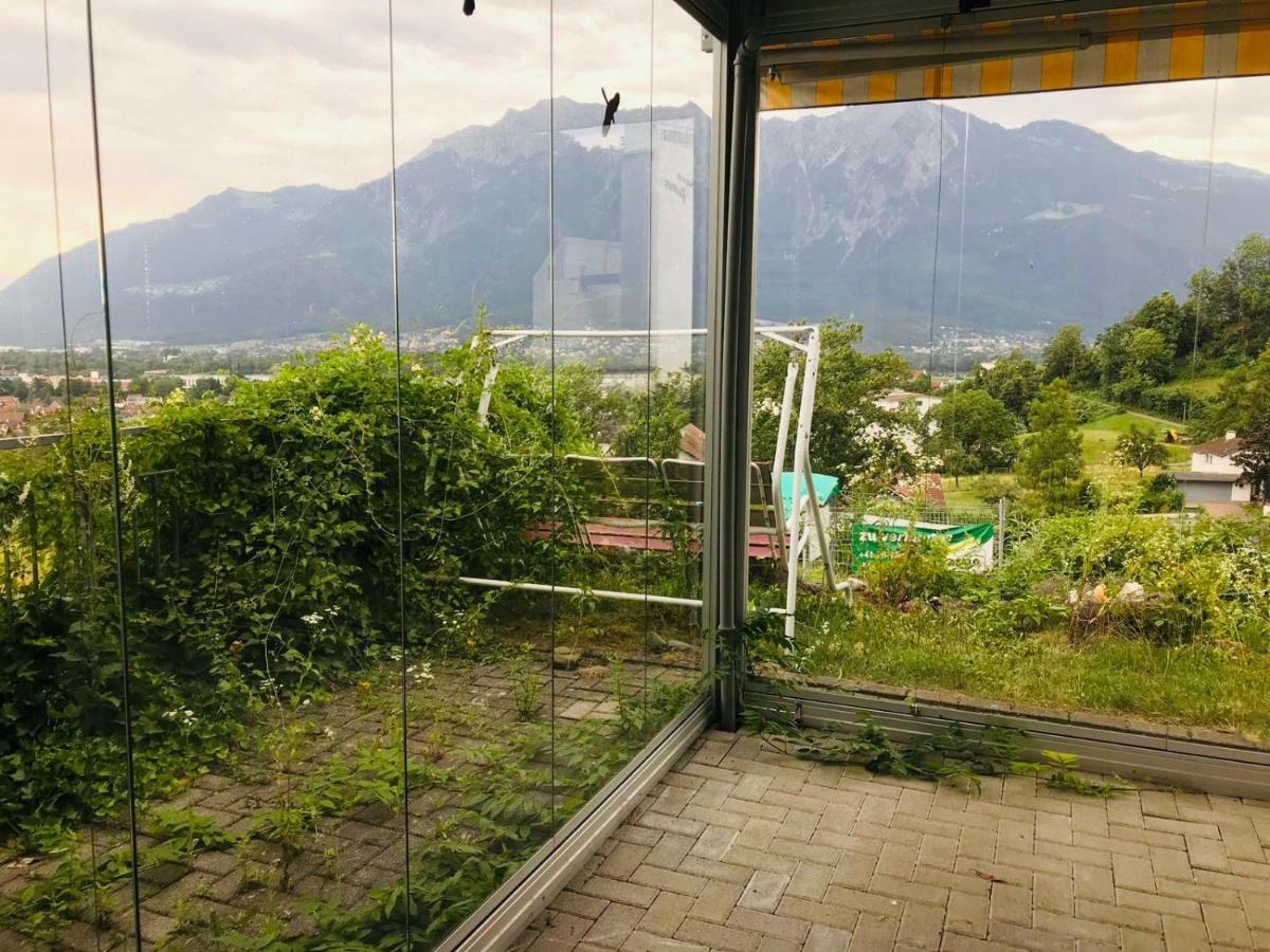 Alpen Panorama View Luxury House With Green Garden Buchs  Exterior foto